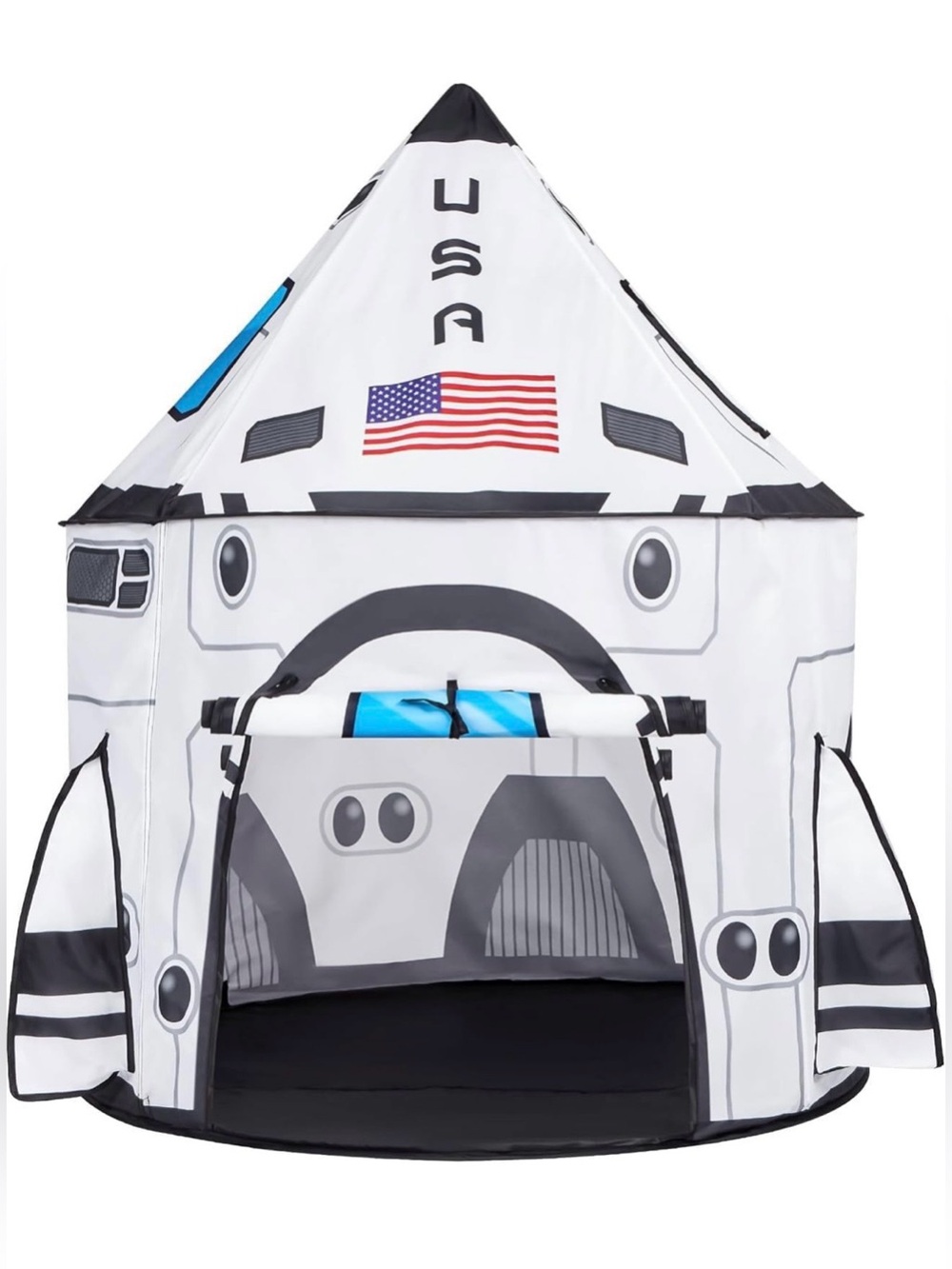 NWT JOYIN Rocket Ship Play Tent Pop up Kids Indoor Outdoor Spaceship Playhouse